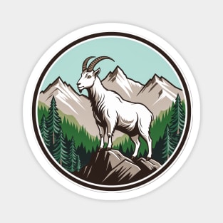 Mountain Goat Magnet